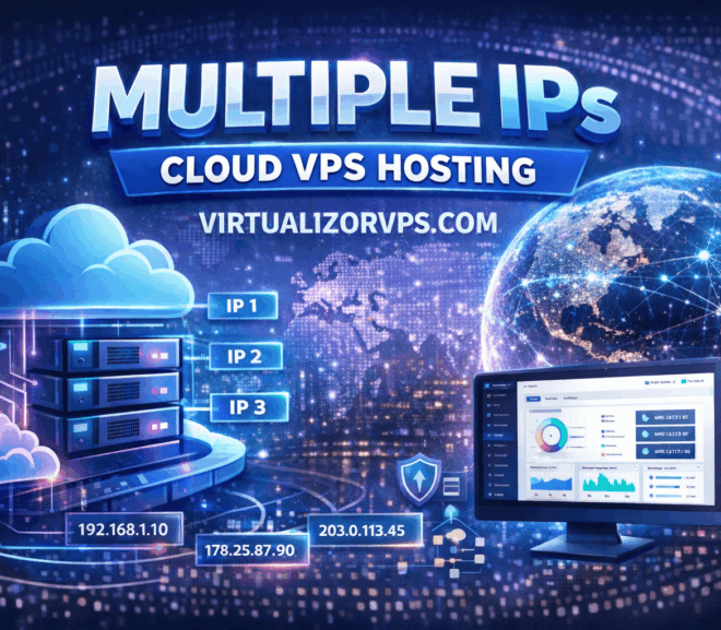 Multiple IPs Cloud VPS Hosting – Power, Privacy & Performance by VirtualizorVPS