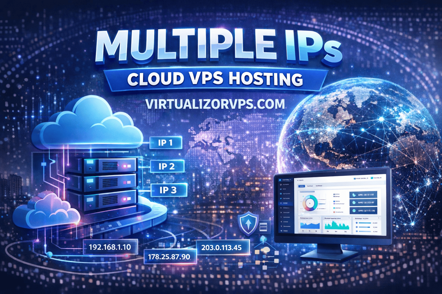 Multiple IPs Cloud VPS Hosting – Power, Privacy & Performance by VirtualizorVPS Multiple IPs Cloud VPS Hosting – Power, Privacy & Performance by VirtualizorVPS