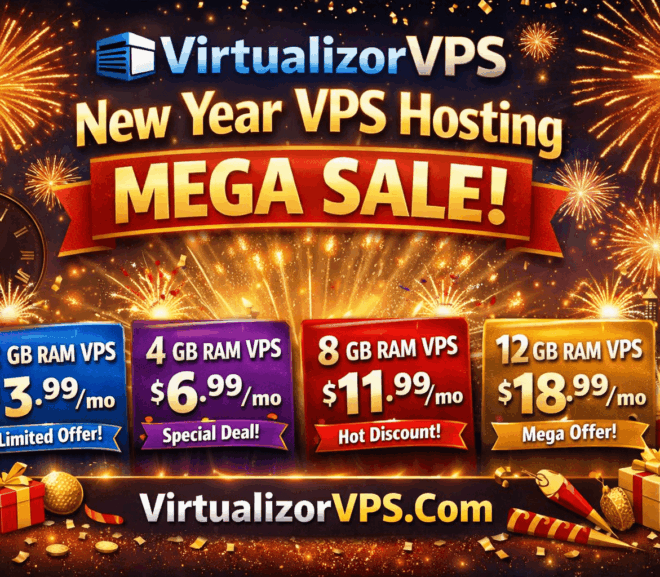 VirtualizorVPS New Year 2026 Mega VPS Hosting Sale – Cheap OpenVZ & KVM VPS | VirtualizorVPS.Com